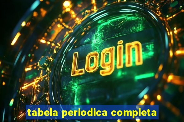 tabela periodica completa